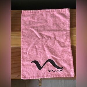 Nina Pink Dust Bag Small Purse Handbag Shoe Protector 9x12.5” Fleece